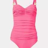 Solaria One PieceWomen - Swim - One PieceLILLY PULITZERThe Printed Peach Savannah