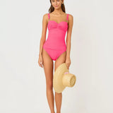 Solaria One PieceWomen - Swim - One PieceLILLY PULITZERThe Printed Peach Savannah