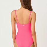 Solaria One PieceWomen - Swim - One PieceLILLY PULITZERThe Printed Peach Savannah