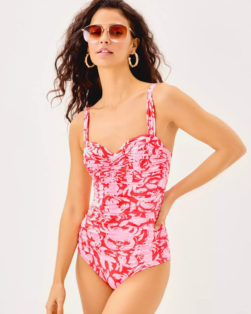 Solaria One - Piece SwimsuitHeartland Retail ItemsLILLY PULITZERThe Printed Peach Savannah