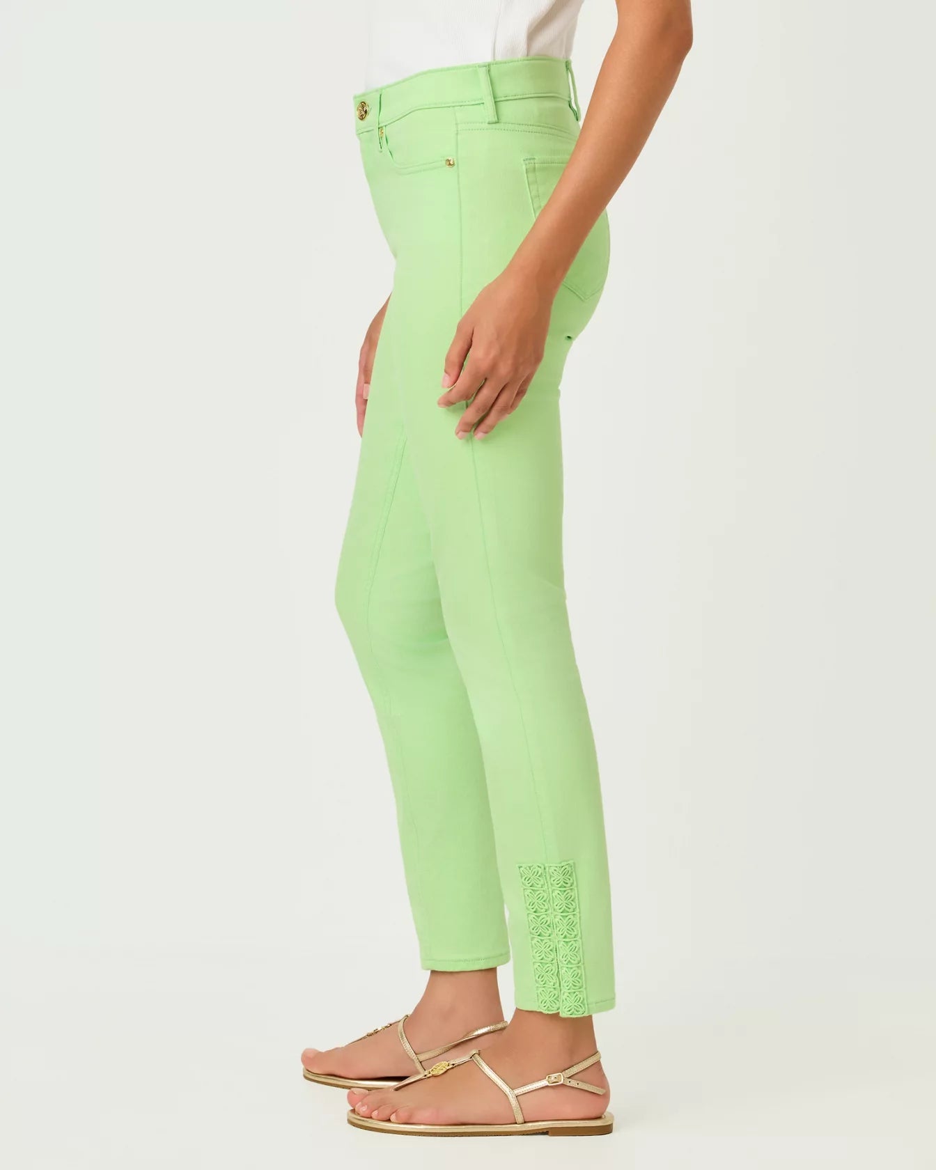 South Ocean High Rise SkinnyLILLY PULITZERThe Printed Peach Savannah