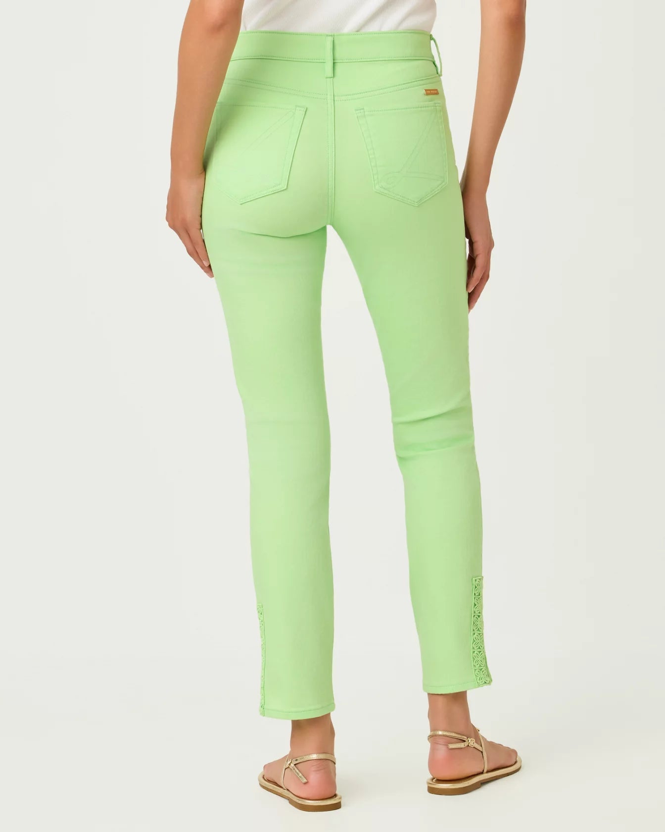 South Ocean High Rise SkinnyLILLY PULITZERThe Printed Peach Savannah