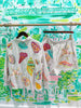Striped Button Up Multi Shell Long Sleeve Top and Shorts SetQueen of SparklesThe Printed Peach Savannah