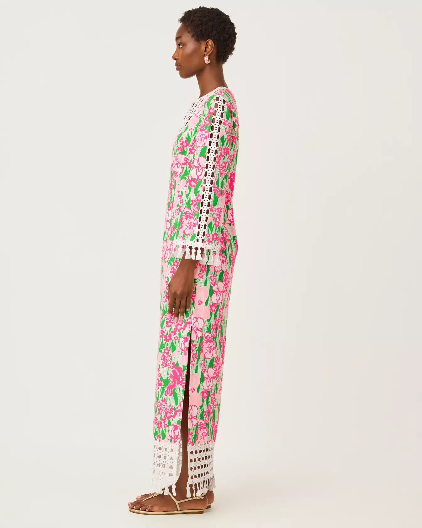 Strothers Stretch Maxi ShiftLILLY PULITZERThe Printed Peach Savannah