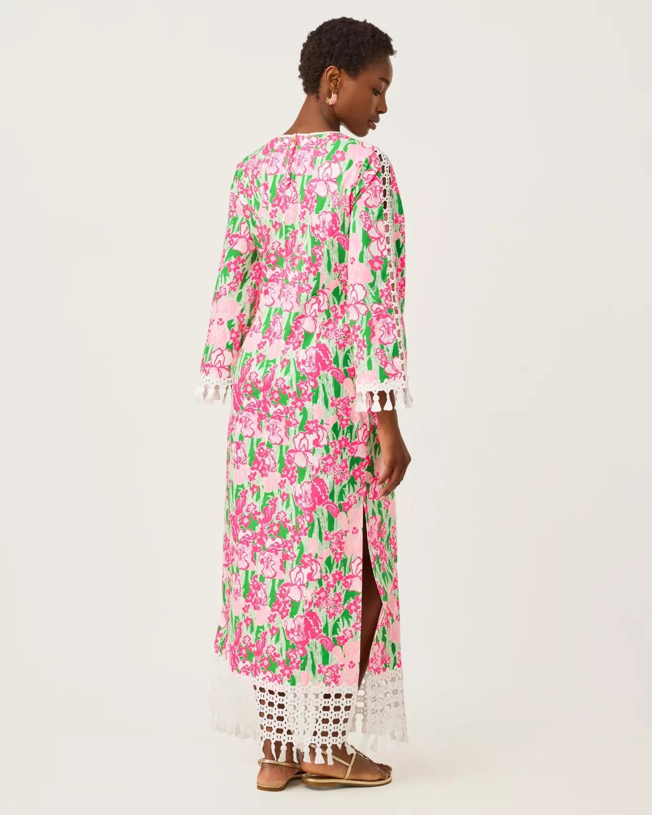 Strothers Stretch Maxi ShiftLILLY PULITZERThe Printed Peach Savannah