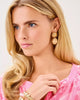 Summer Shorelines Wicker EarringsHeartland Retail ItemsLILLY PULITZERThe Printed Peach Savannah