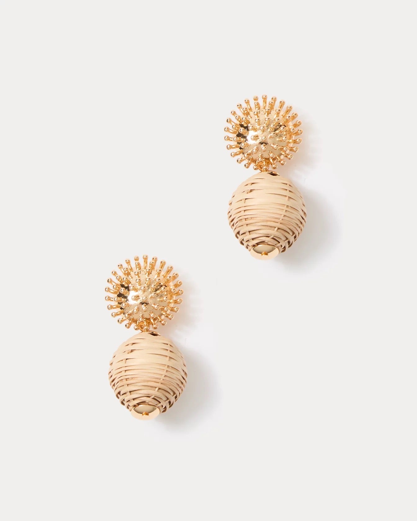 Summer Shorelines Wicker EarringsHeartland Retail ItemsLILLY PULITZERThe Printed Peach Savannah