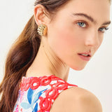 Sunbelievable EarringsHeartland Retail ItemsLILLY PULITZERThe Printed Peach Savannah