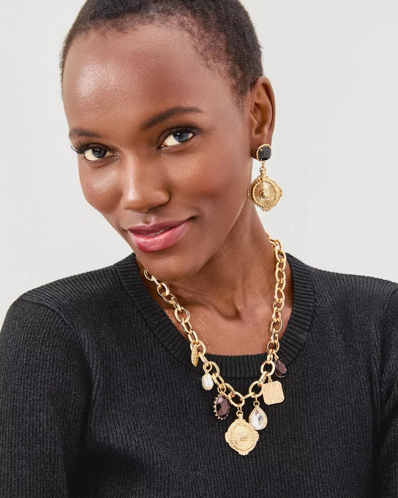 Sunset Shadows Charm NecklaceAccessories - Jewelry - NecklacesLILLY PULITZERThe Printed Peach Savannah