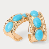 Sunshine Grove Hoop EarringsAccessories - Jewelry - EarringsLILLY PULITZERThe Printed Peach Savannah