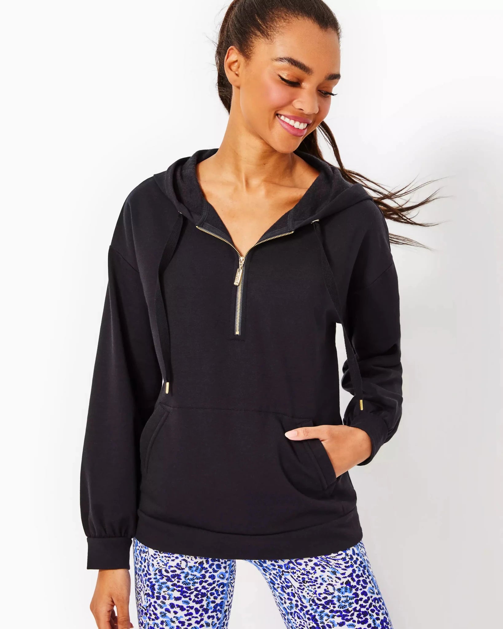 Suri HoodieWomen - Loungewear - TopsLILLY PULITZERThe Printed Peach Savannah