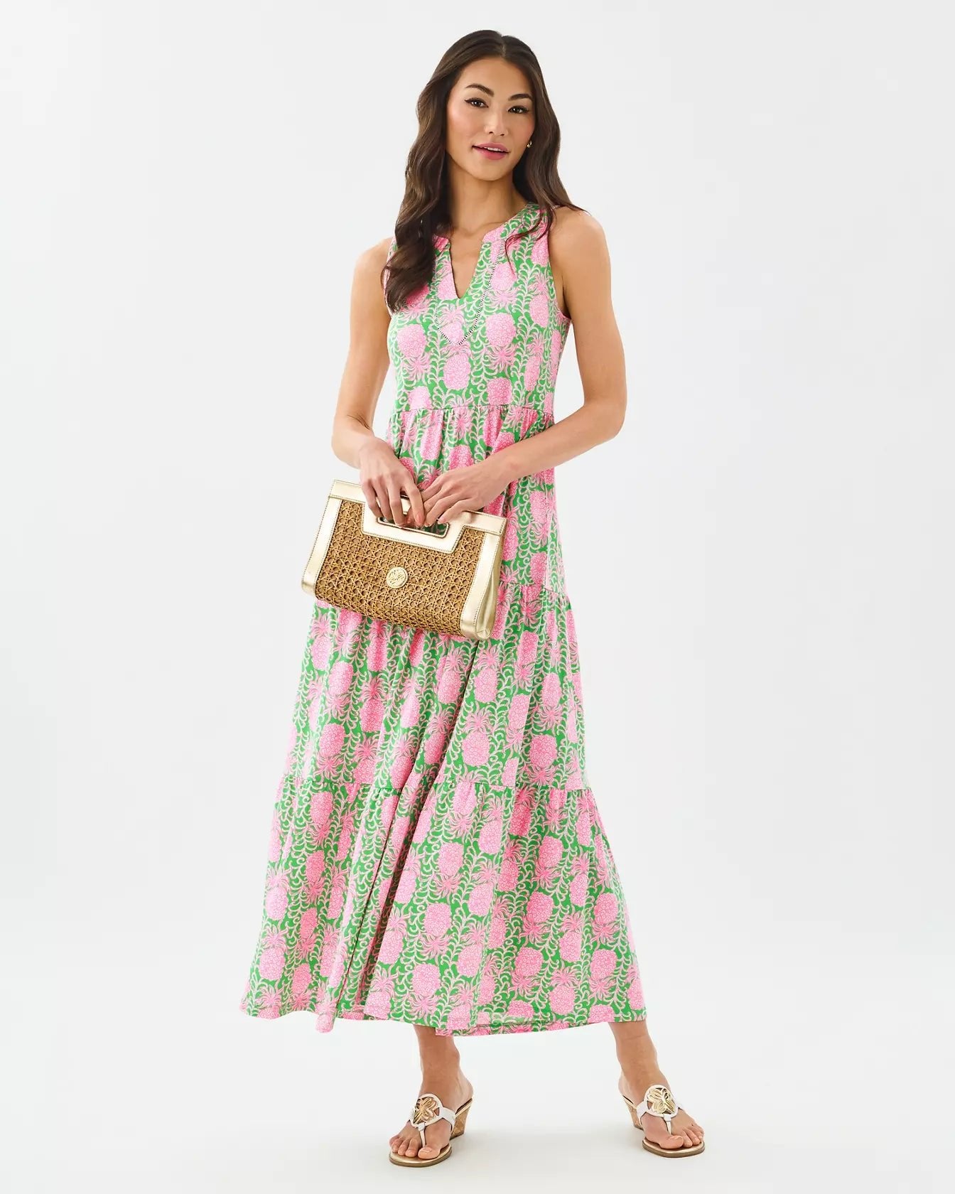 Sydnee Maxi DressLILLY PULITZERThe Printed Peach Savannah