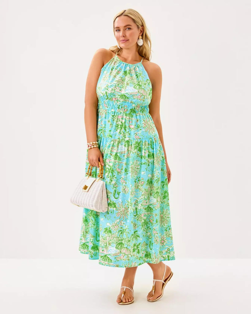 Talullah Maxi DressWomens - DressesLILLY PULITZERThe Printed Peach Savannah