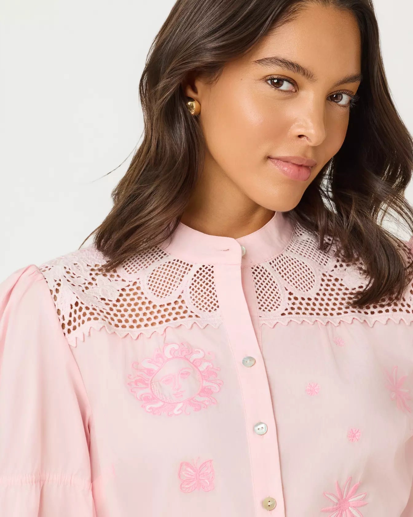 Tammy TopWomen - Tops - BlousesLILLY PULITZERThe Printed Peach Savannah