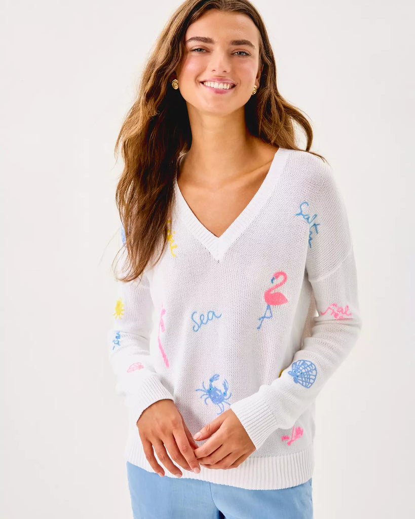 Tensley SweaterHeartland Retail ItemsLILLY PULITZERThe Printed Peach Savannah