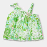 Tessa One Shoulder TopGirls - Tops & Bottom - TopsLILLY PULITZERThe Printed Peach Savannah