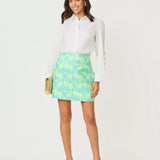 The Bow Lilly ShirtWomen - Tops - Tunics & ShirtsLILLY PULITZERThe Printed Peach Savannah