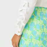 The Bow Lilly ShirtWomen - Tops - Tunics & ShirtsLILLY PULITZERThe Printed Peach Savannah