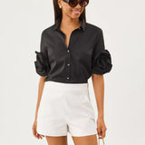 The Flower Lilly ShirtLILLY PULITZERThe Printed Peach Savannah