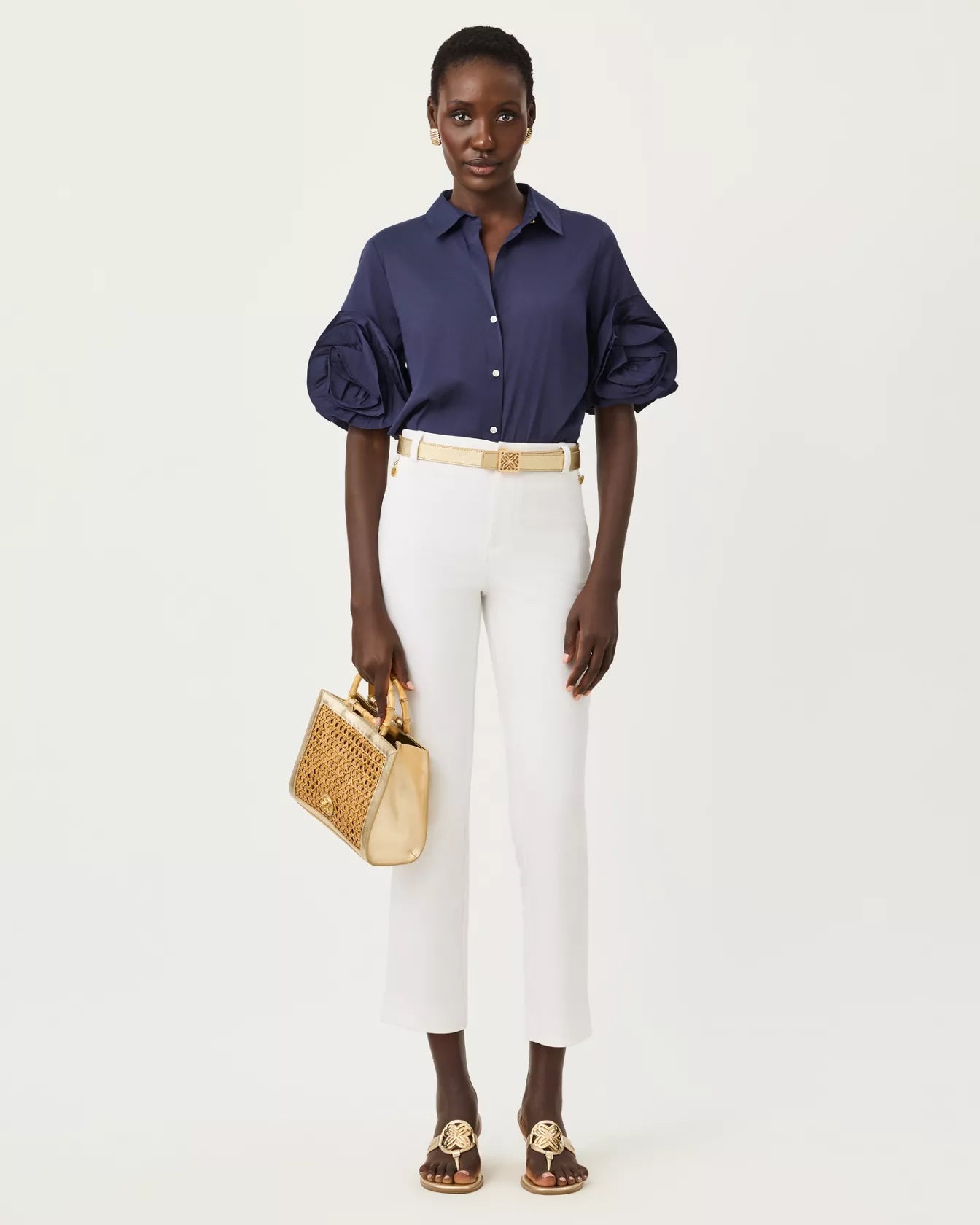 The Flower Lilly ShirtLILLY PULITZERThe Printed Peach Savannah