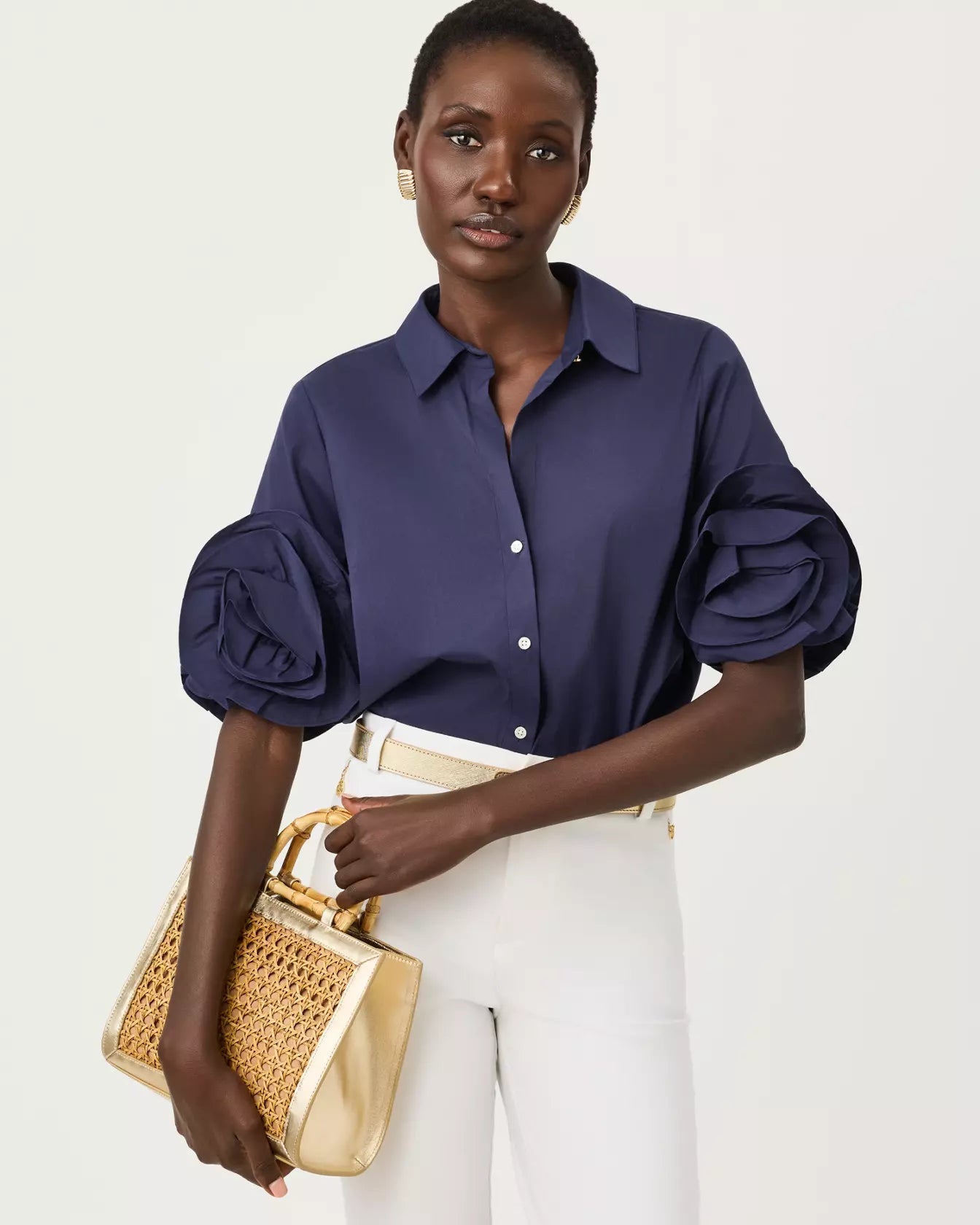 The Flower Lilly ShirtLILLY PULITZERThe Printed Peach Savannah