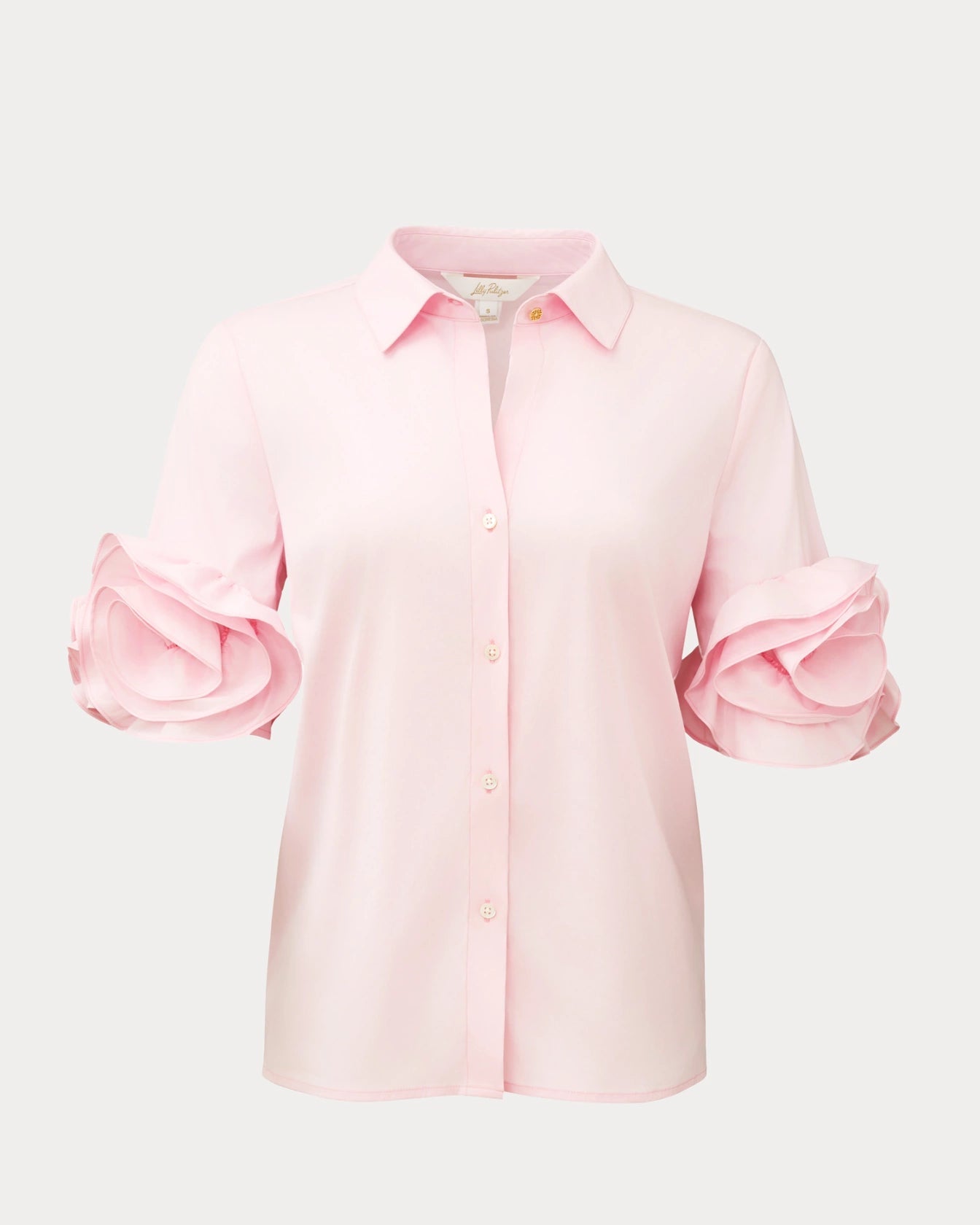 The Flower Lilly ShirtLILLY PULITZERThe Printed Peach Savannah