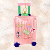 The Jetsetter - Travel Luggage OrnamentChristmasThe Printed Peach Savannah