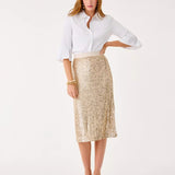 The Pearl Lilly ShirtWomen - Tops - Tunics & ShirtsLILLY PULITZERThe Printed Peach Savannah