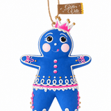 The Rainbow Gingers - Blue Dough OrnamentGlittervilleThe Printed Peach Savannah