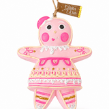 The Rainbow Gingers - Light Pink Dippsy OrnamentGlittervilleThe Printed Peach Savannah