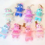 The Rainbow Gingers - Light Pink Dippsy OrnamentGlittervilleThe Printed Peach Savannah