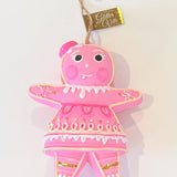 The Rainbow Gingers - Pink Dippsy OrnamentGlittervilleThe Printed Peach Savannah