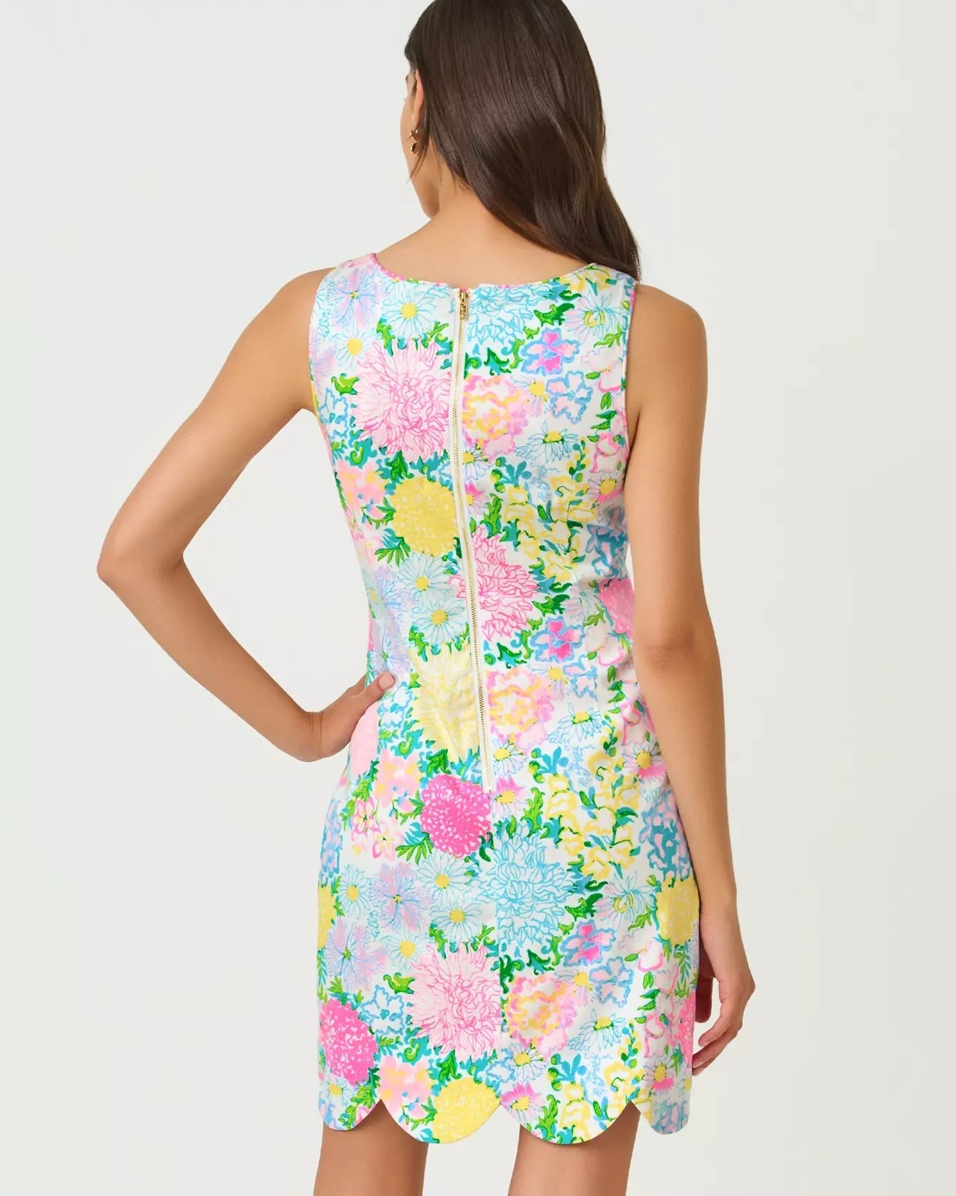 The Scallop Lilly ShiftLILLY PULITZERThe Printed Peach Savannah