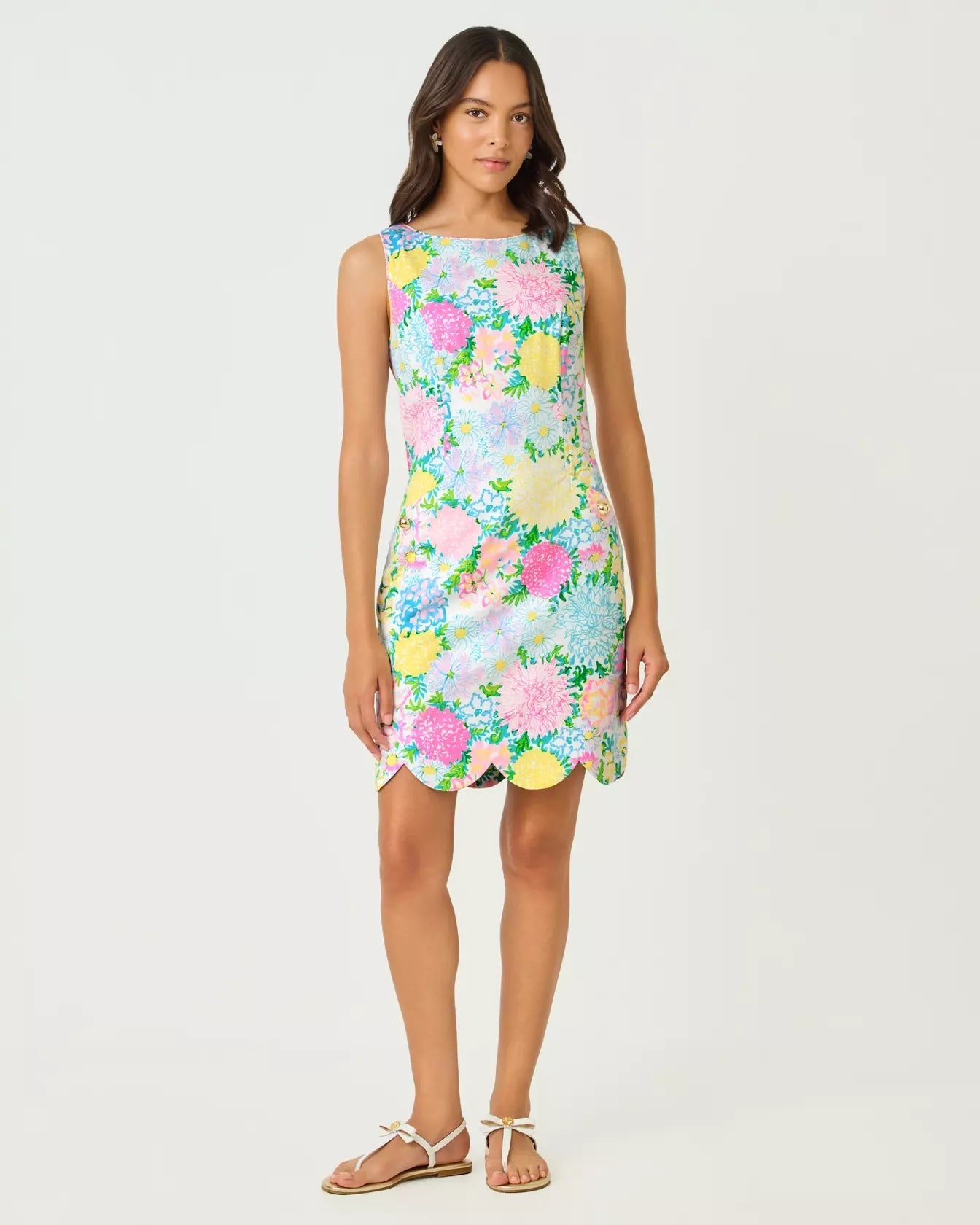 The Scallop Lilly ShiftLILLY PULITZERThe Printed Peach Savannah