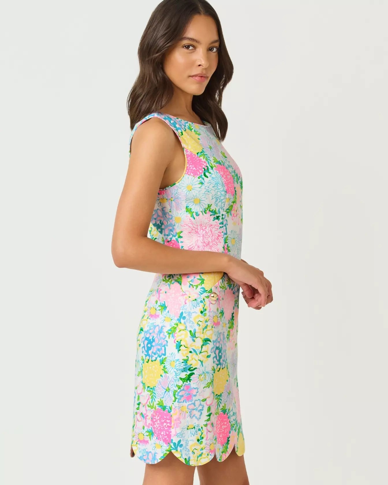 The Scallop Lilly ShiftLILLY PULITZERThe Printed Peach Savannah