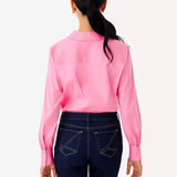 The Tie Lilly ShirtWomen - Tops - Tunics & ShirtsLILLY PULITZERThe Printed Peach Savannah