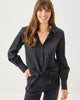 The Tie Lilly ShirtWomens - Tops - Tunics & ShirtsLILLY PULITZERThe Printed Peach Savannah