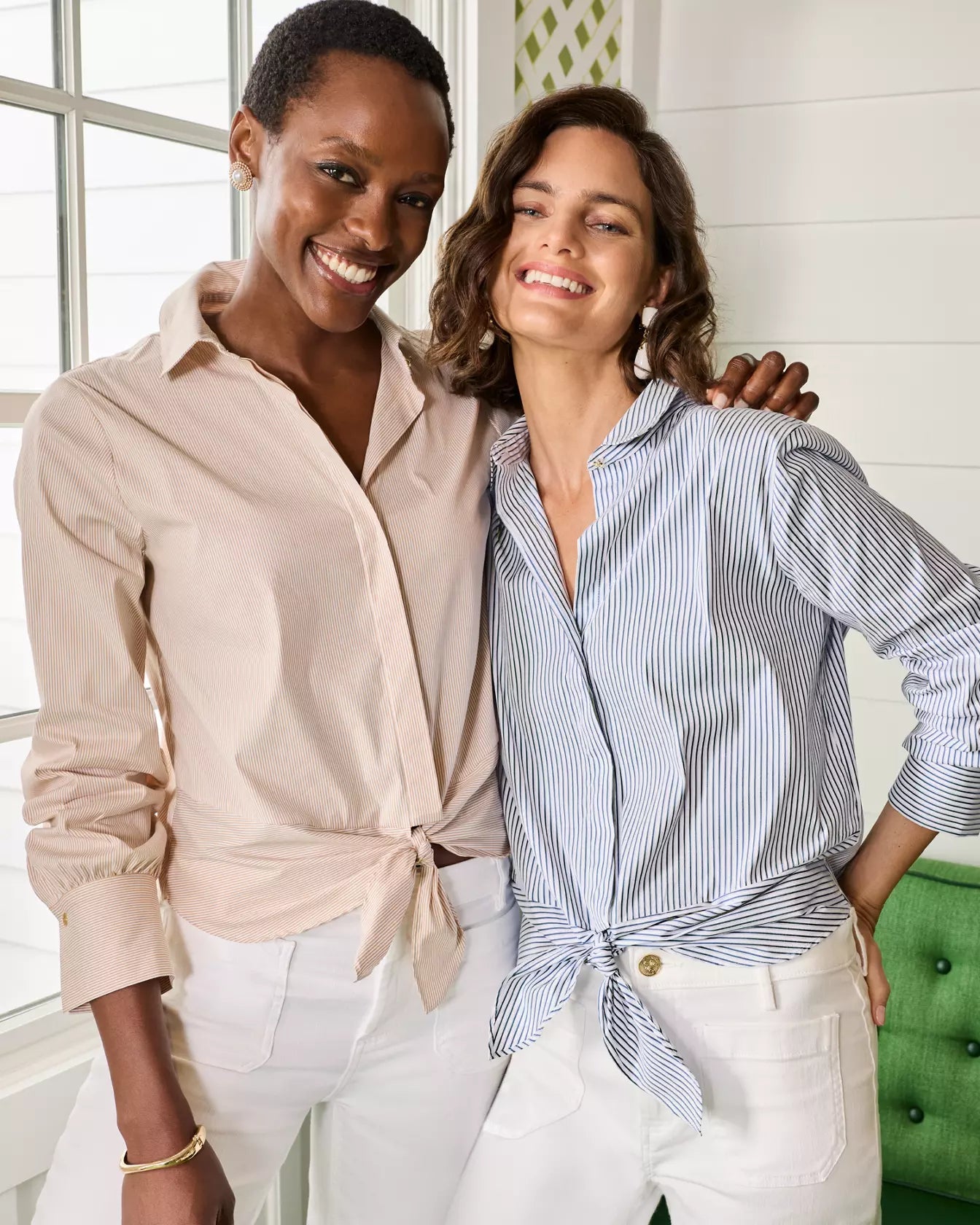 The Tie Lilly ShirtLILLY PULITZERThe Printed Peach Savannah