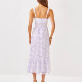 Tiah Midi DressLILLY PULITZERThe Printed Peach Savannah
