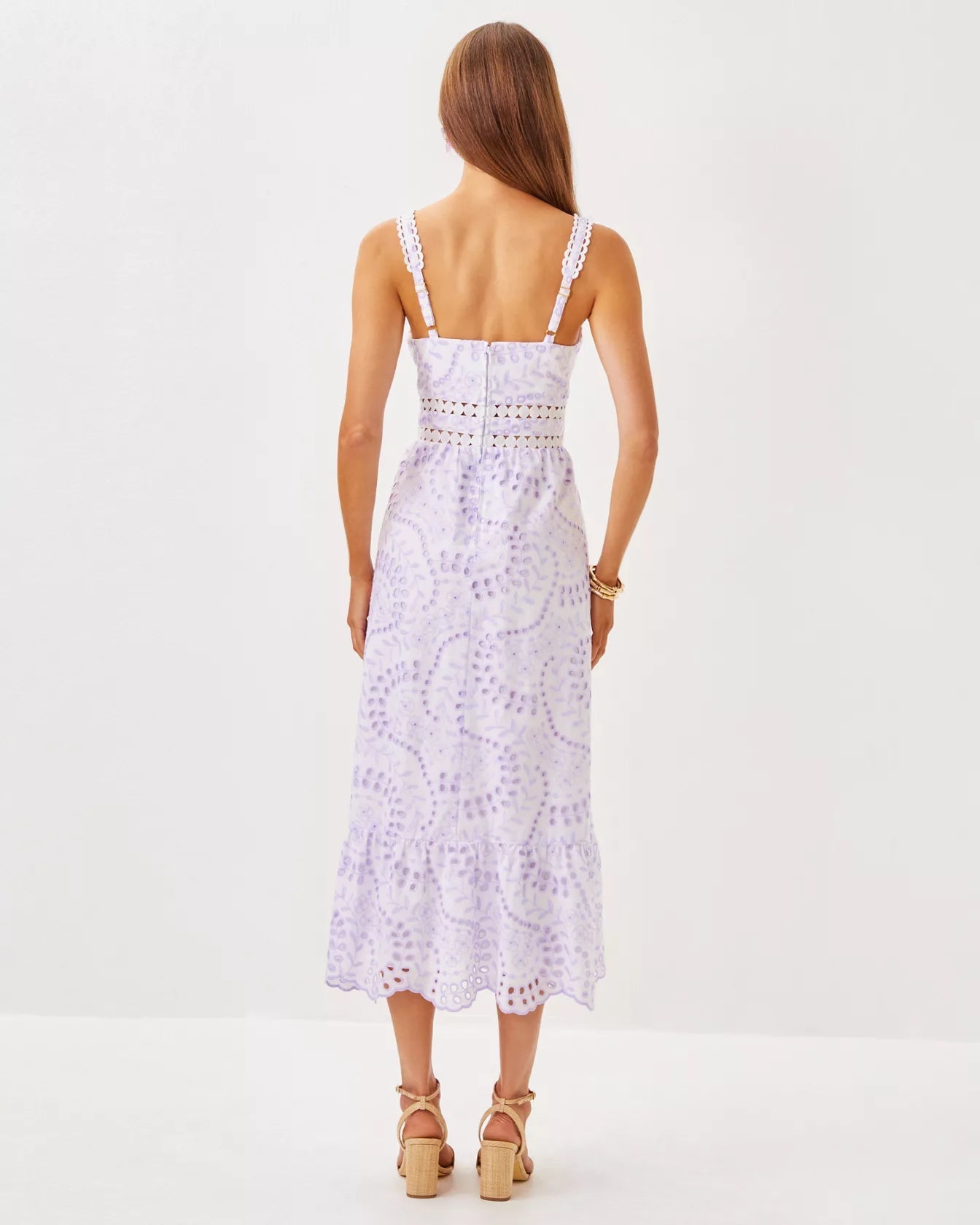 Tiah Midi DressLILLY PULITZERThe Printed Peach Savannah