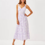 Tiah Midi DressLILLY PULITZERThe Printed Peach Savannah