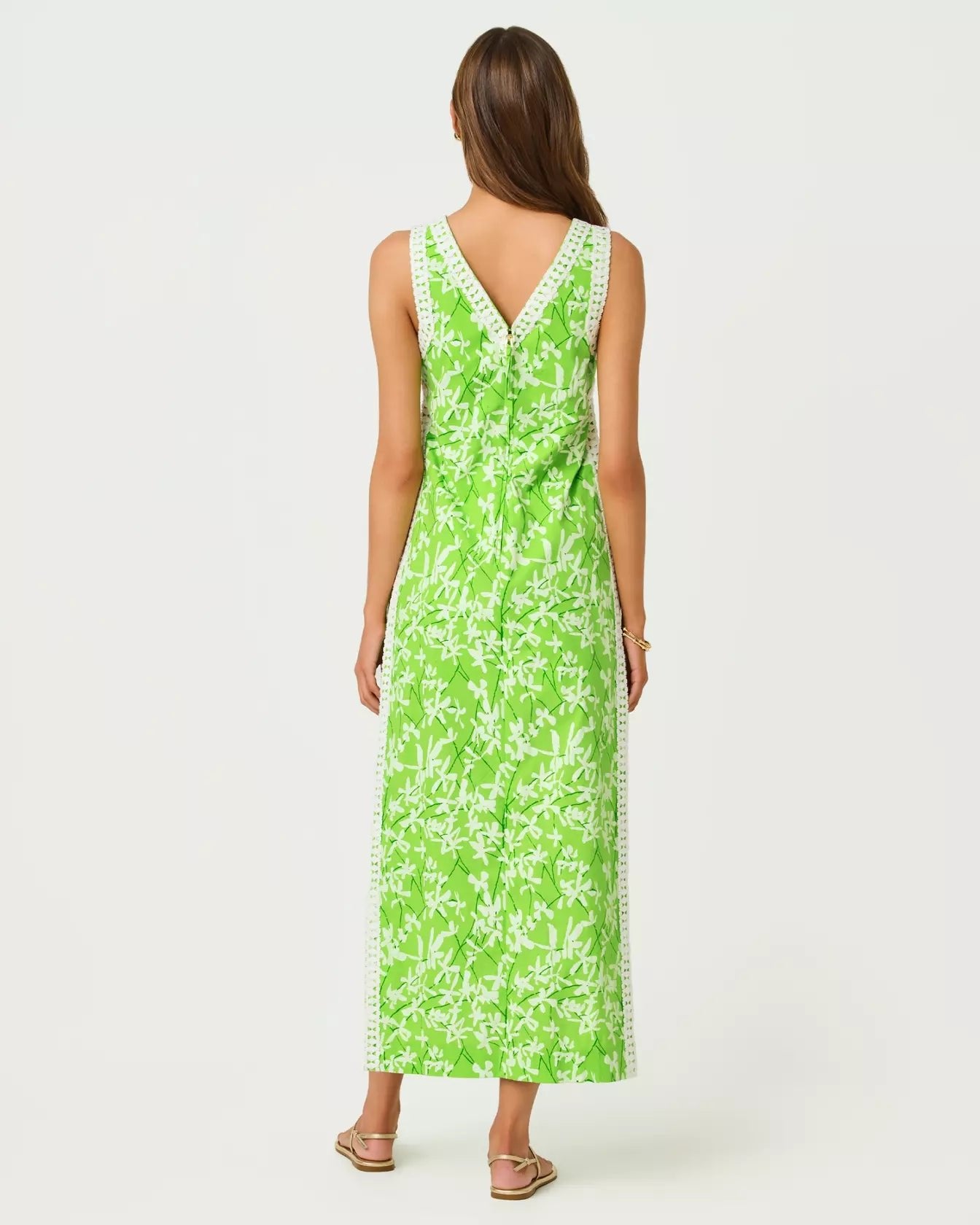 Tina Maxi RomperLILLY PULITZERThe Printed Peach Savannah