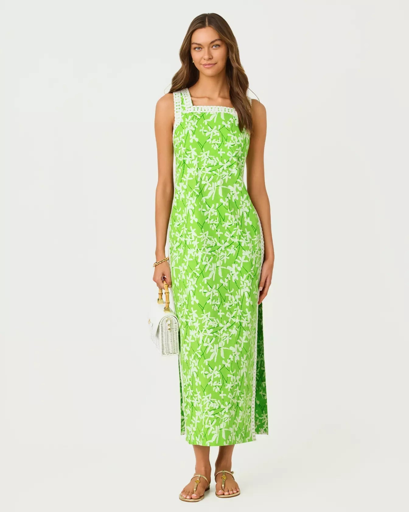 Tina Maxi RomperLILLY PULITZERThe Printed Peach Savannah