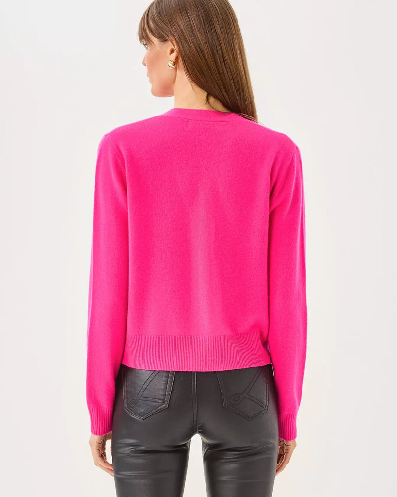 Tippery Cashmere CardiganWomens - Sweaters & Cardigans - Cardigans & VestsLILLY PULITZERThe Printed Peach Savannah