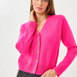Tippery Cashmere CardiganWomens - Sweaters & Cardigans - Cardigans & VestsLILLY PULITZERThe Printed Peach Savannah