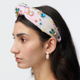 Tulip Field Crystal Bunny Knotted HeadbandAcessories - Hats & Hair - HeadbandsLele SadoughiThe Printed Peach Savannah