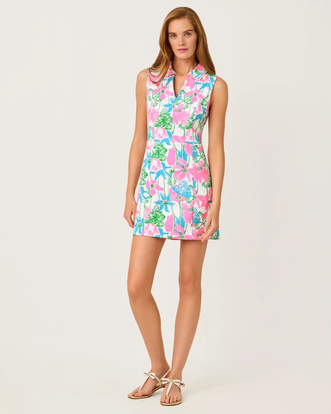 Twila Skirted RomperLILLY PULITZERThe Printed Peach Savannah