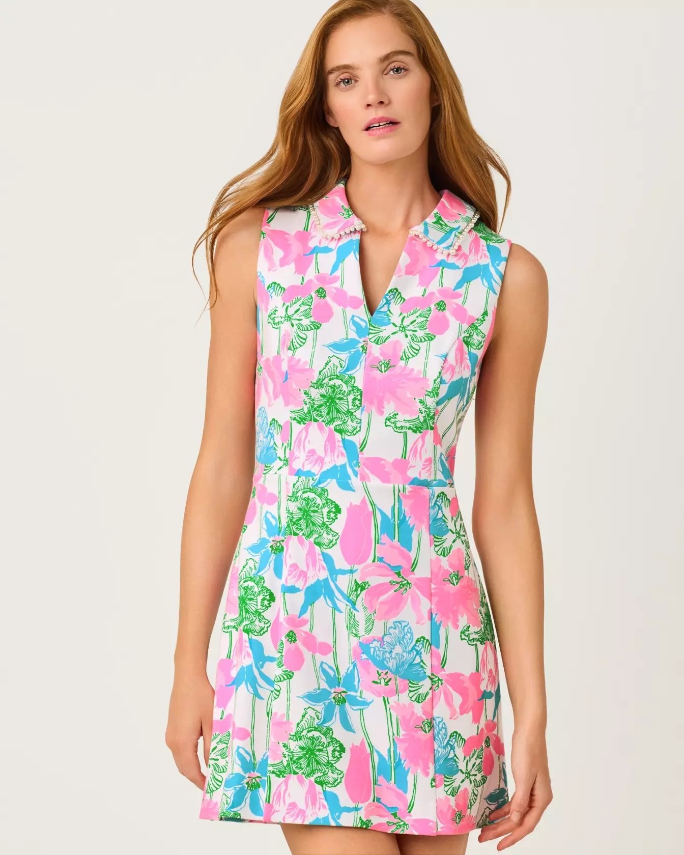 Twila Skirted RomperLILLY PULITZERThe Printed Peach Savannah