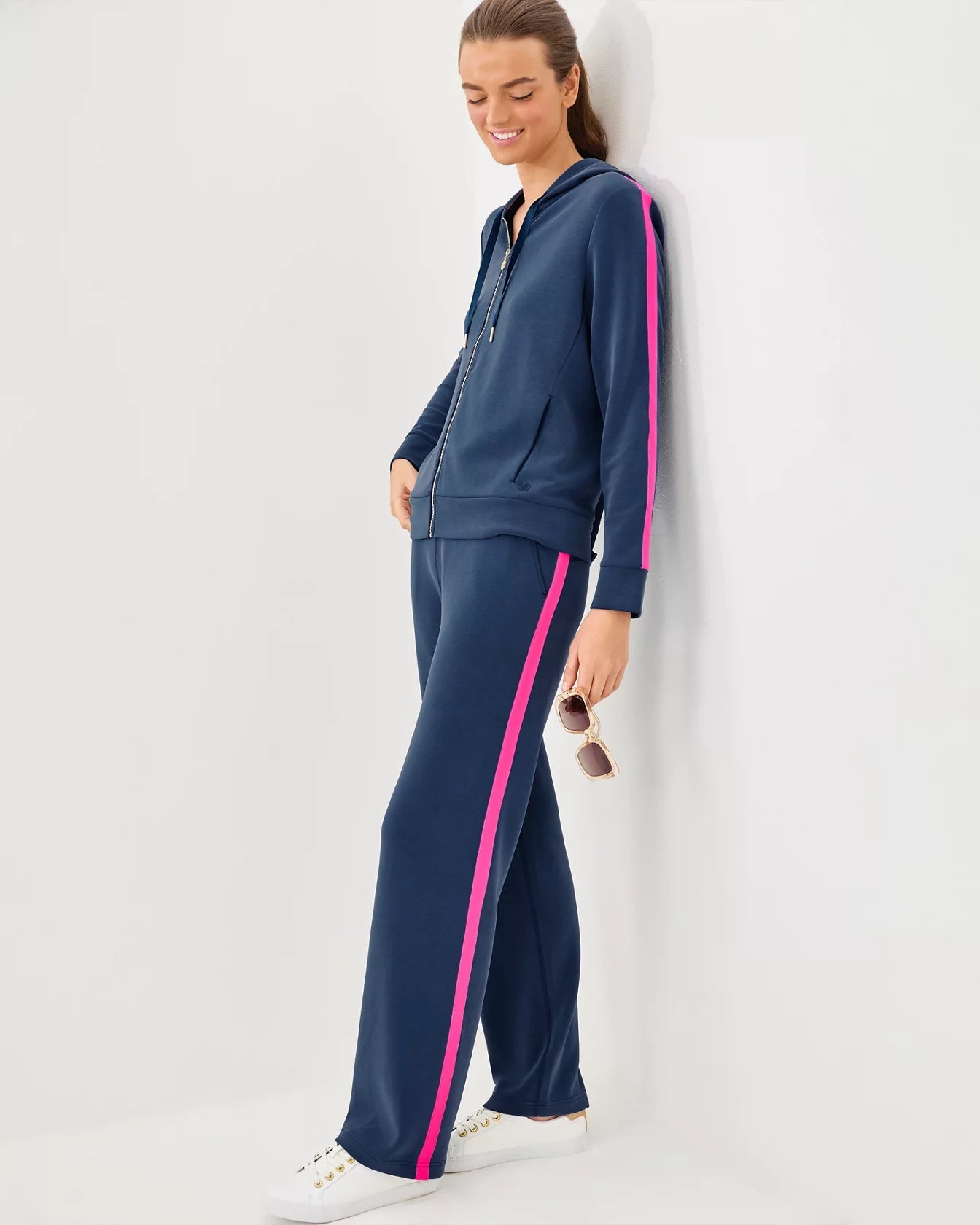UPF 50+ 30.5" Alwyn High Rise PantWomens - Loungewear - BottomsLILLY PULITZERThe Printed Peach Savannah