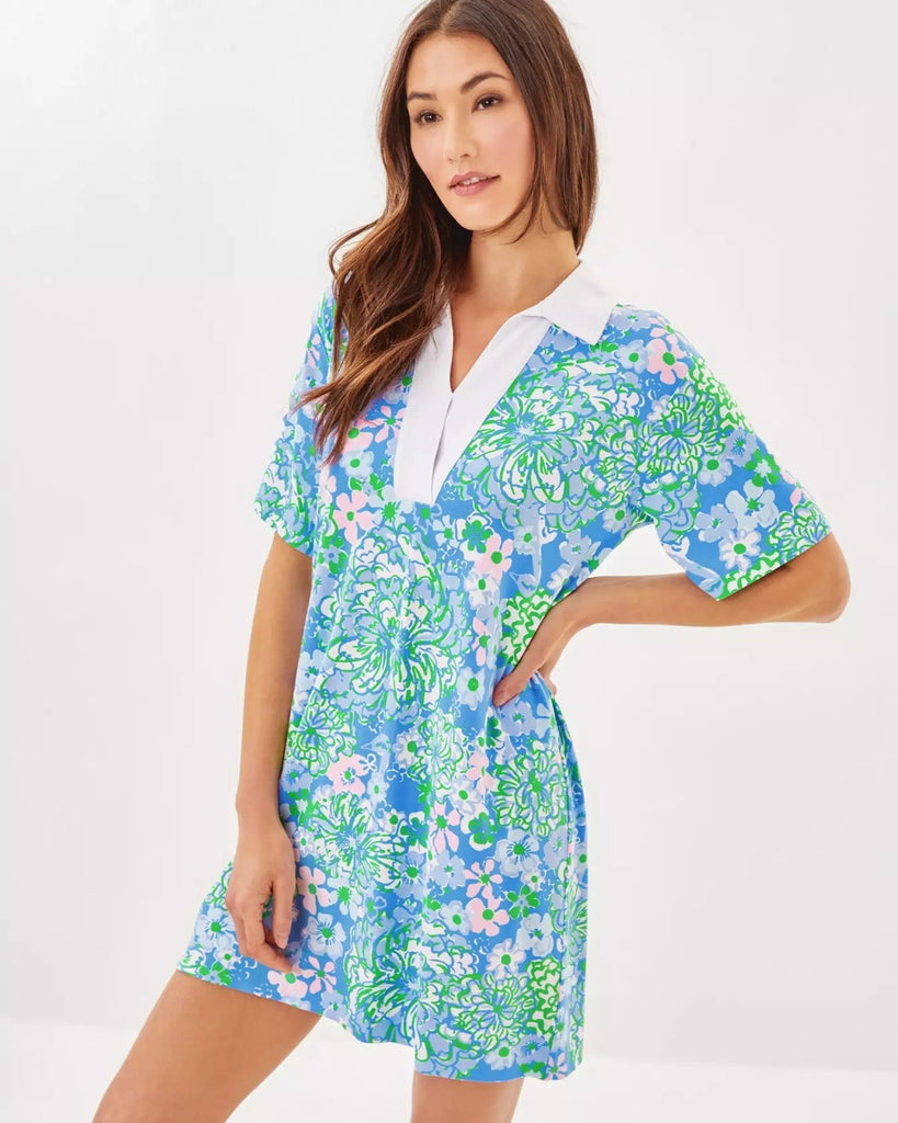 UPF 50+ Alden DressHeartland Retail ItemsLILLY PULITZERThe Printed Peach Savannah